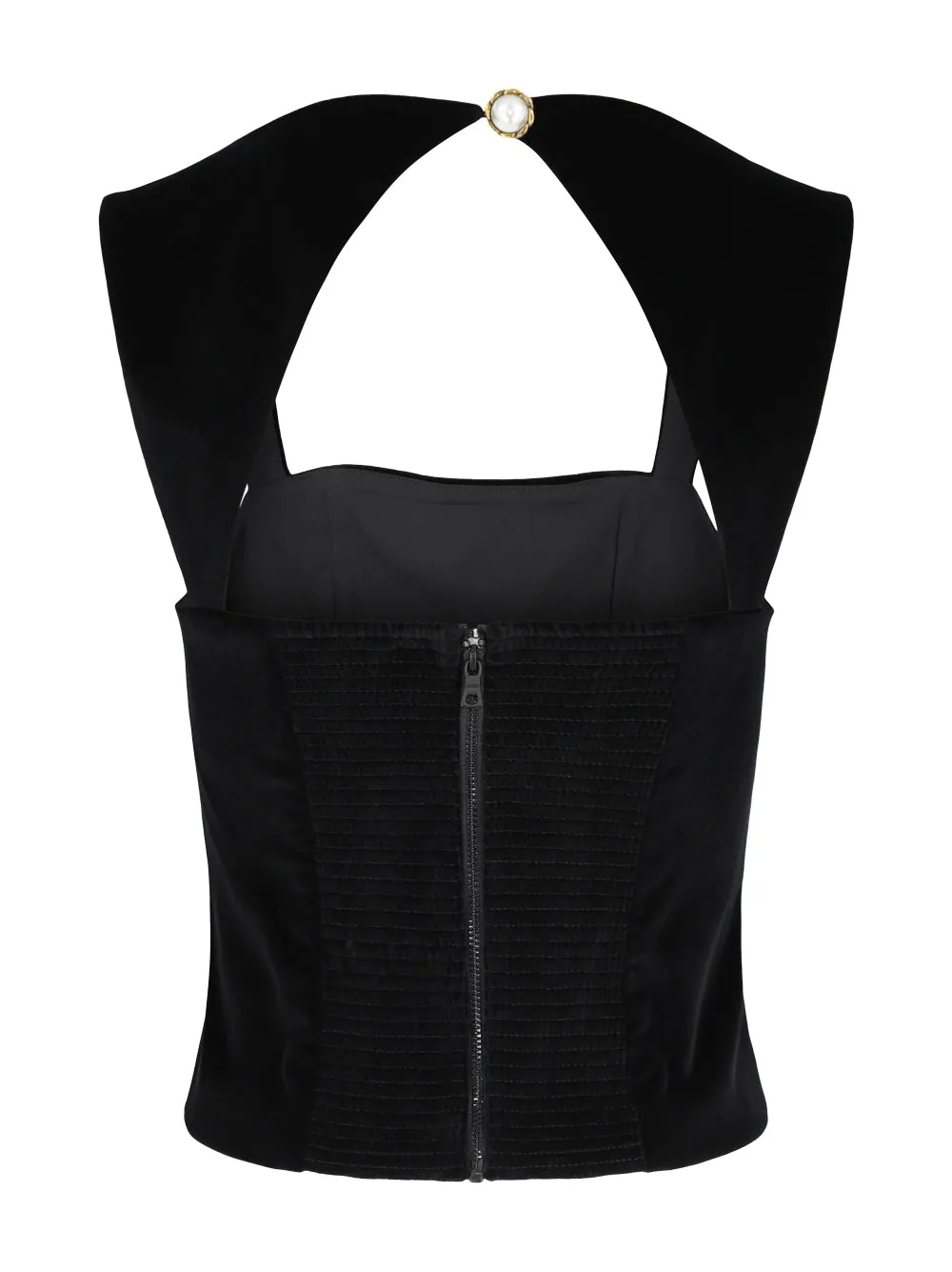 Alice   Olivia Keria Sleeveless Top
