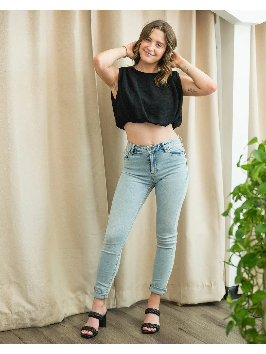 AMELIA High Rise Classic Skinny-Light