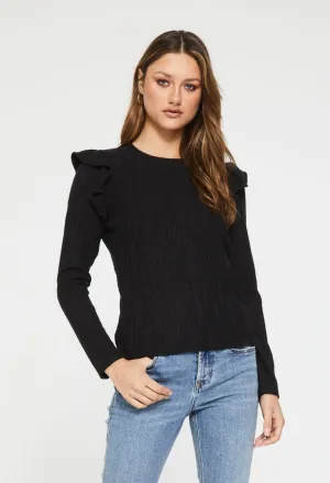 Another Love: Elvina Black Sweater