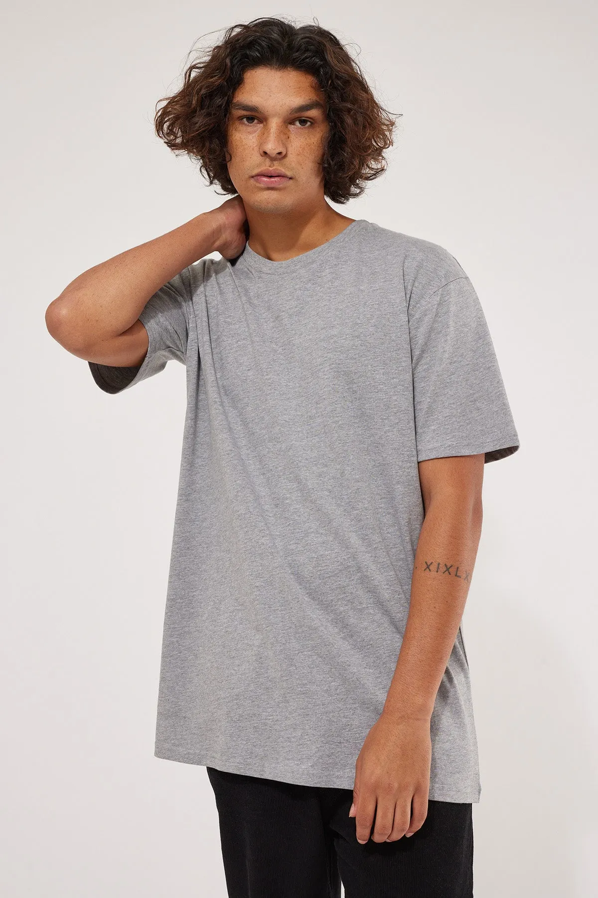 As Colour Staple Tee Grey Marle