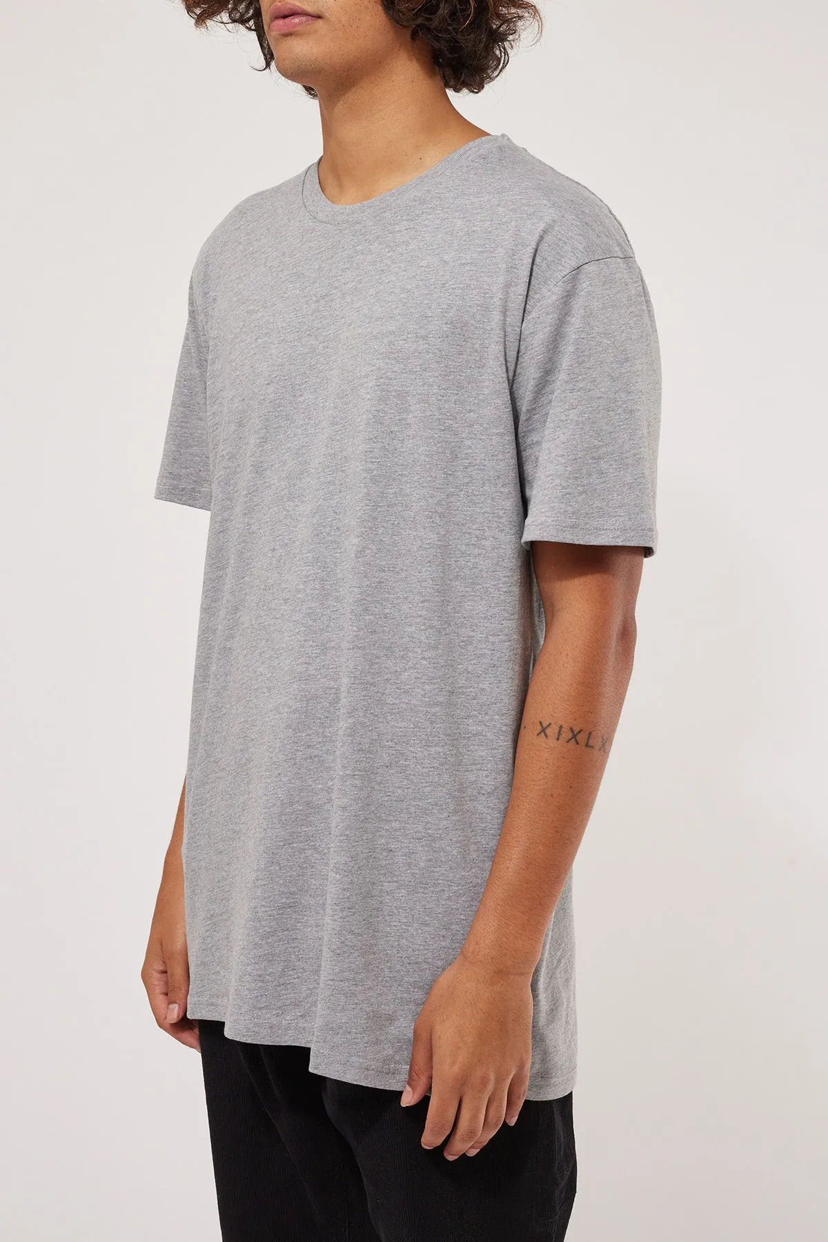 As Colour Staple Tee Grey Marle