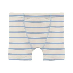 Bamboo Boxer Brief - Pond Sweet Stripe