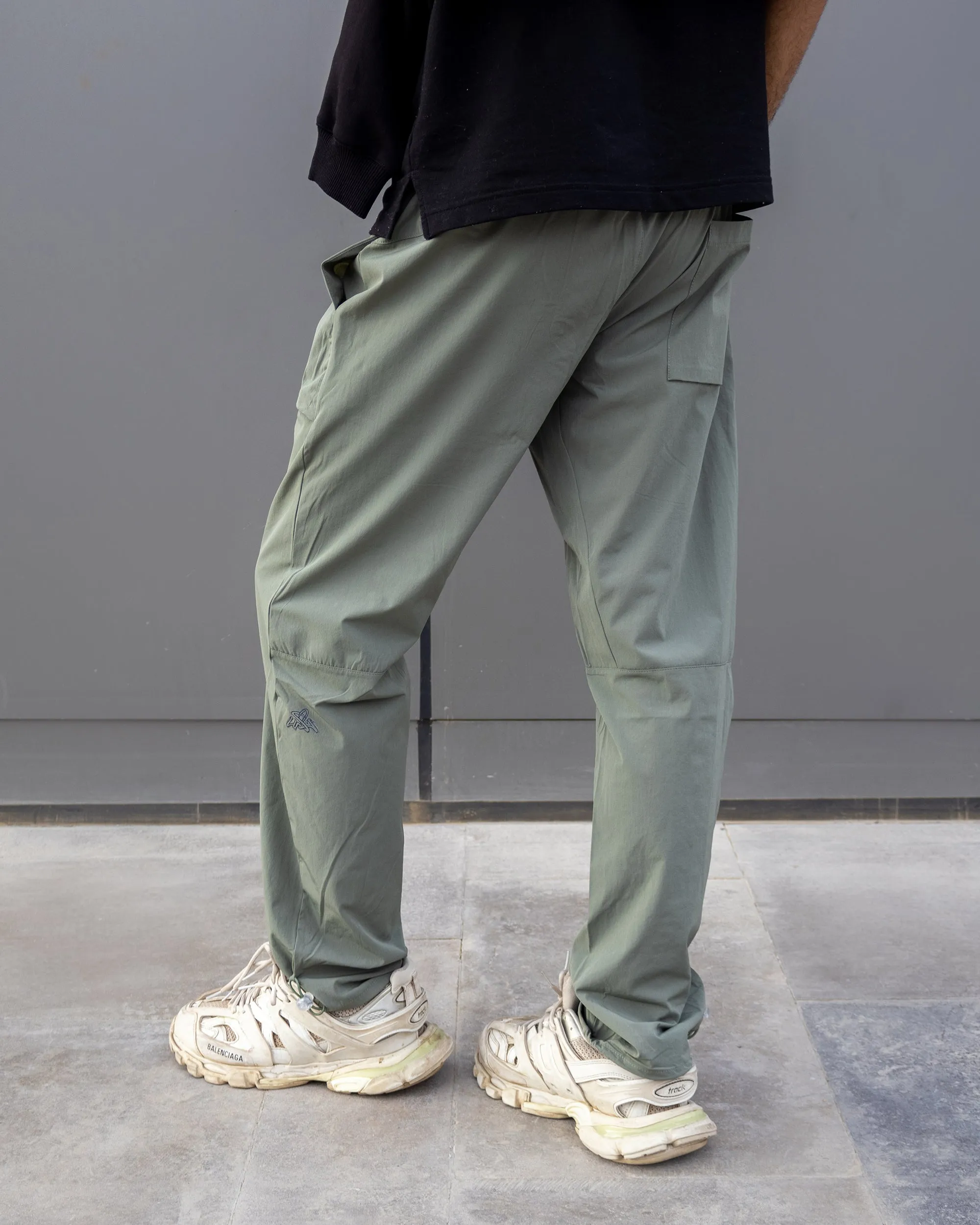 Basic Men Soft Pants - Olive
