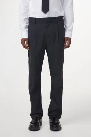 Bill Pleated Trouser - Navy | NN.07