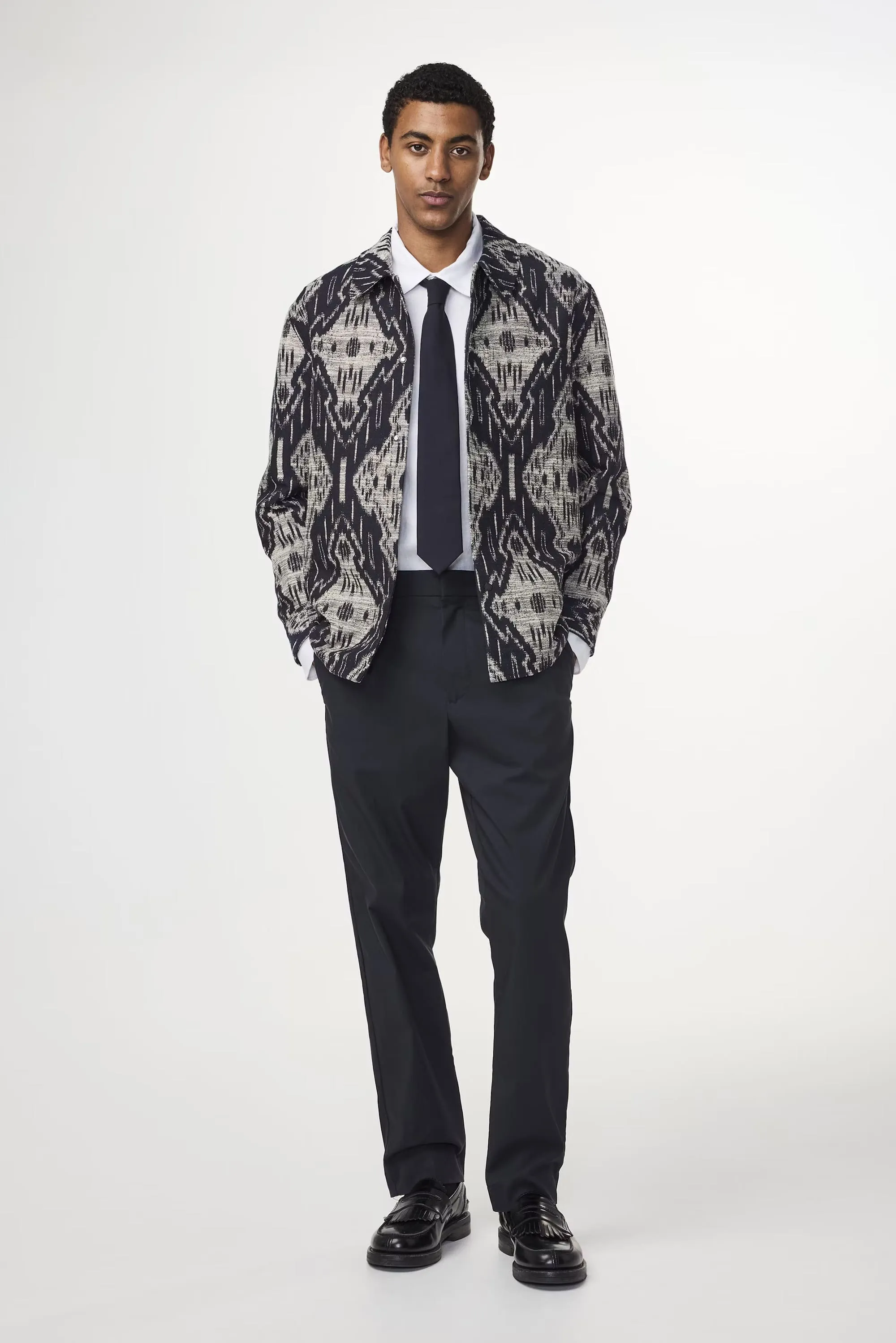 Bill Pleated Trouser - Navy | NN.07