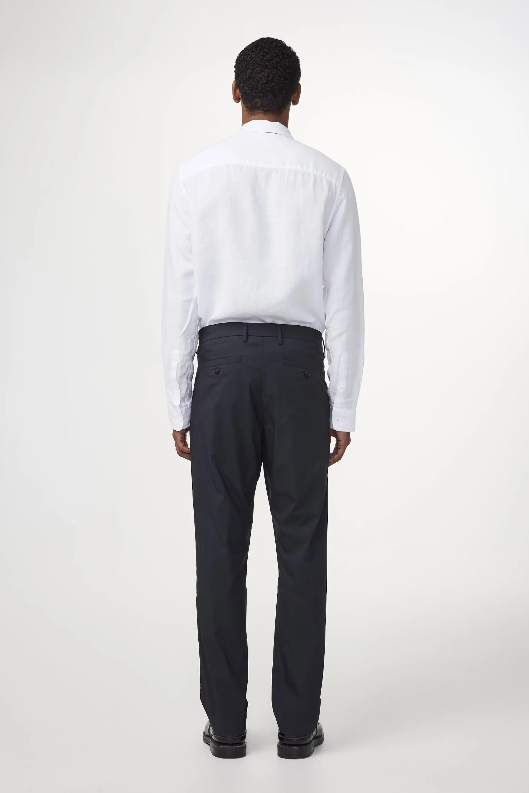 Bill Pleated Trouser - Navy | NN.07