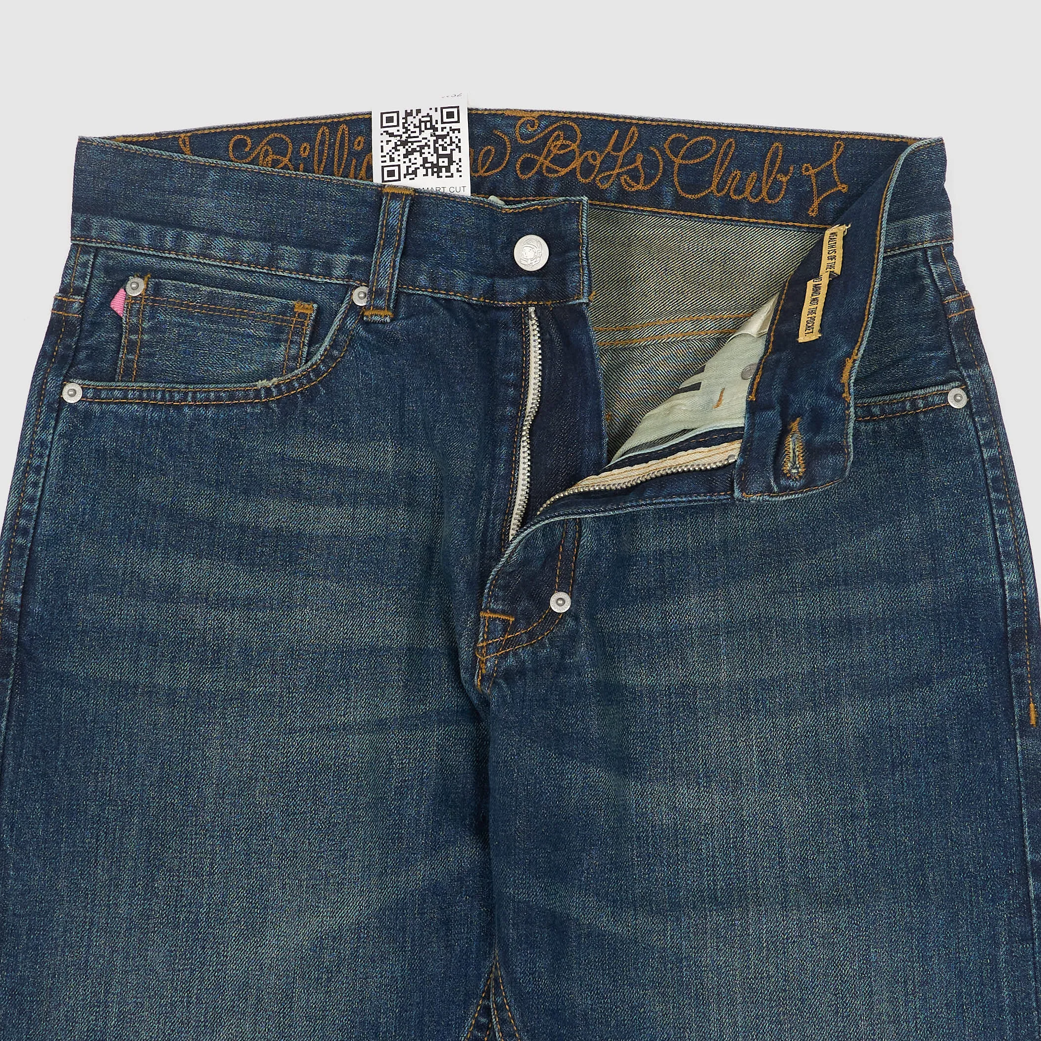 Billionaire Boys Club Moon Man Straight Leg Denim Hard Washed