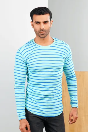 Blues Light Ribbed Sweatshirt