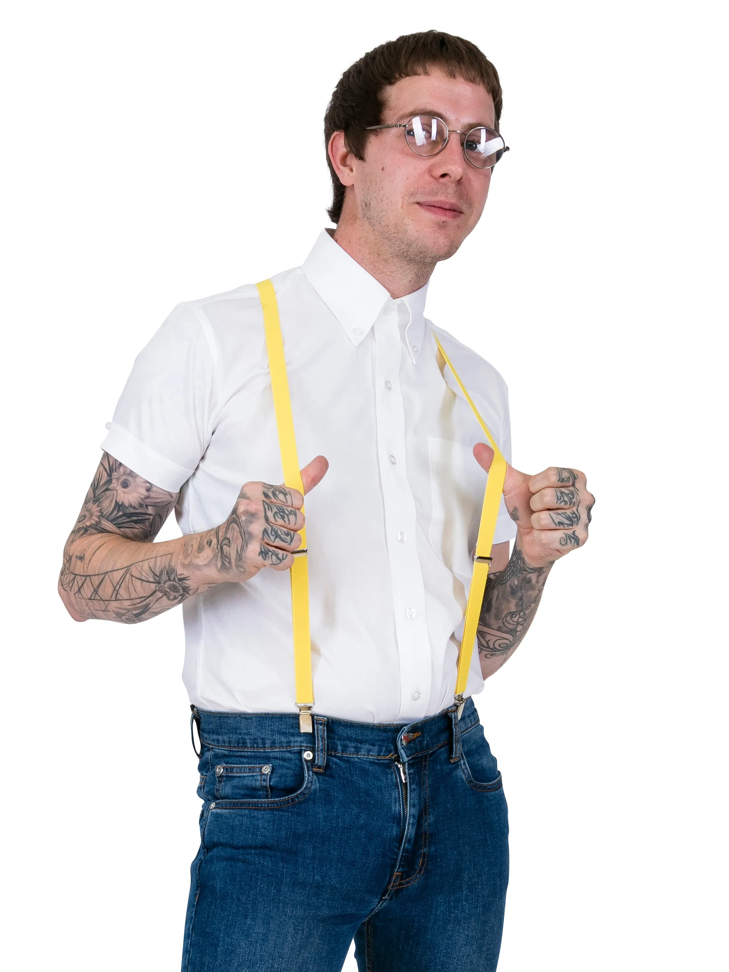 Braces and Buckles - Yellow