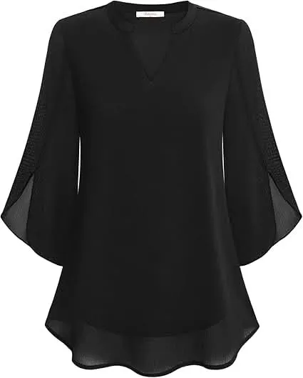 Celeste  - Chic Layered Blouse