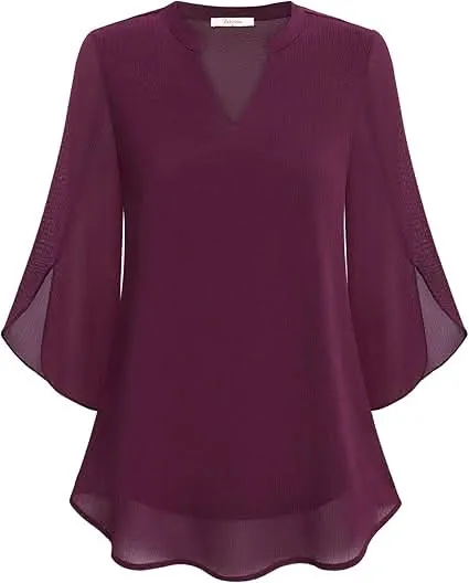 Celeste  - Chic Layered Blouse