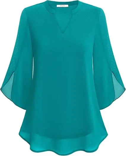 Celeste  - Chic Layered Blouse