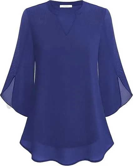 Celeste  - Chic Layered Blouse