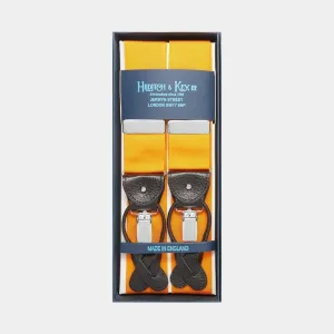 Classic Pumpkin Silk Barathea Braces