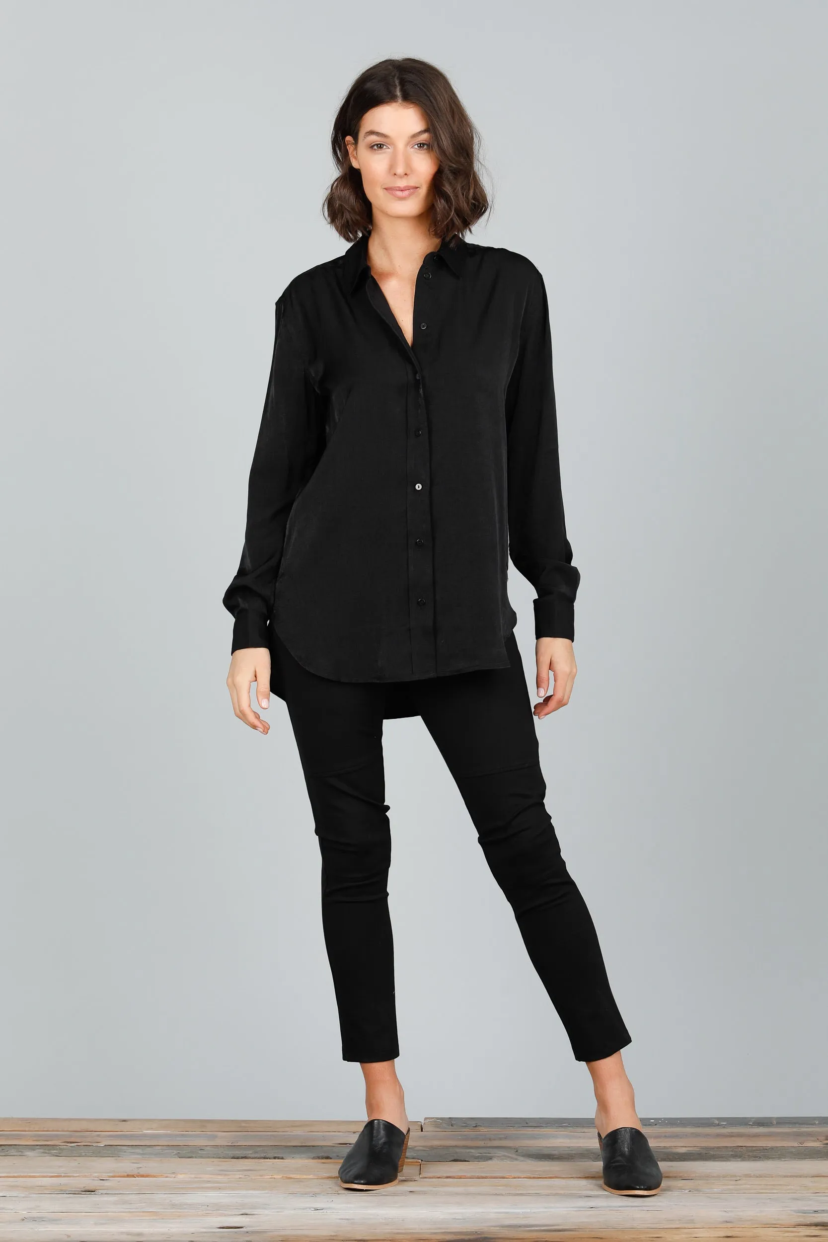 CLEO SHIRT - BLACK