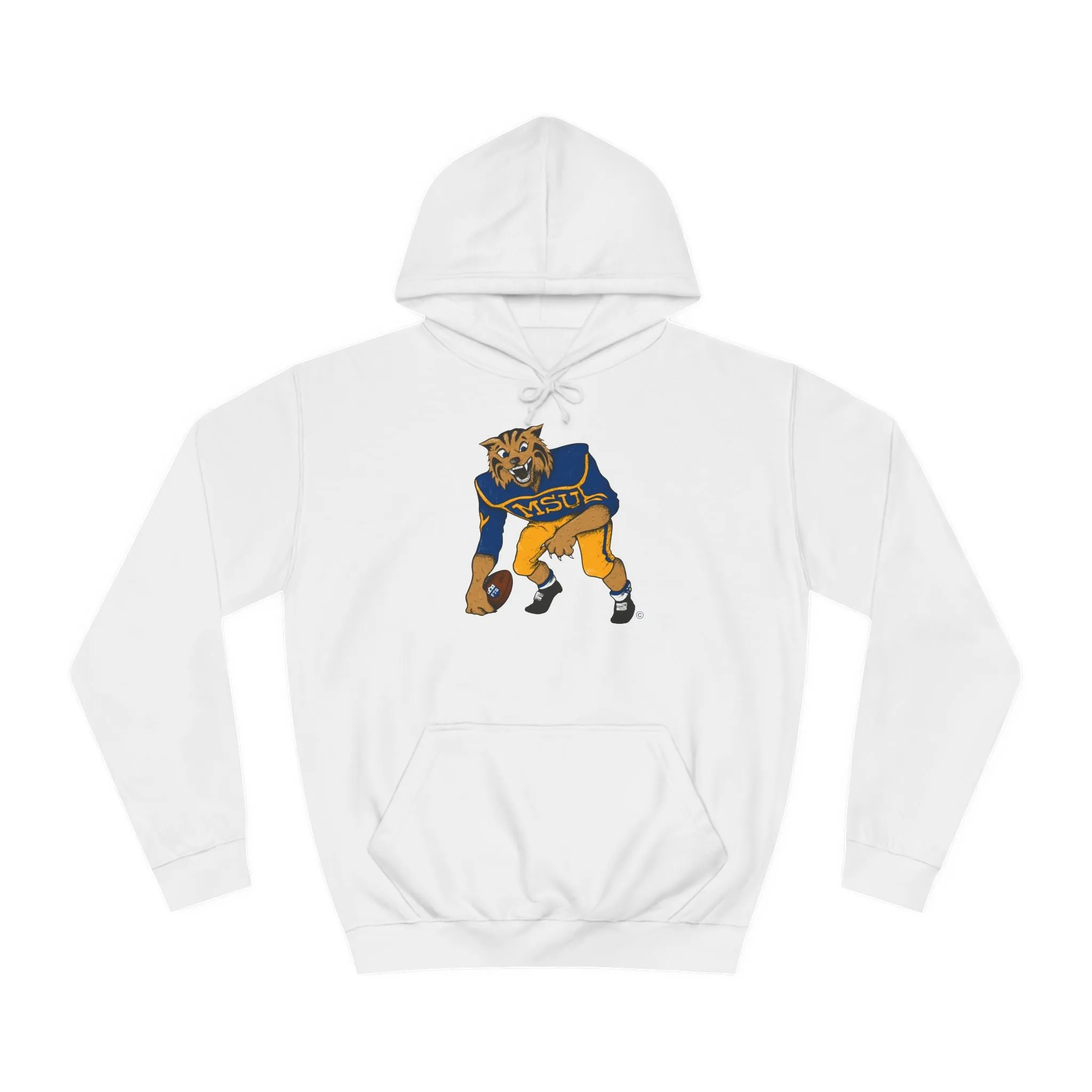 Clyde the Cat College Hoodie