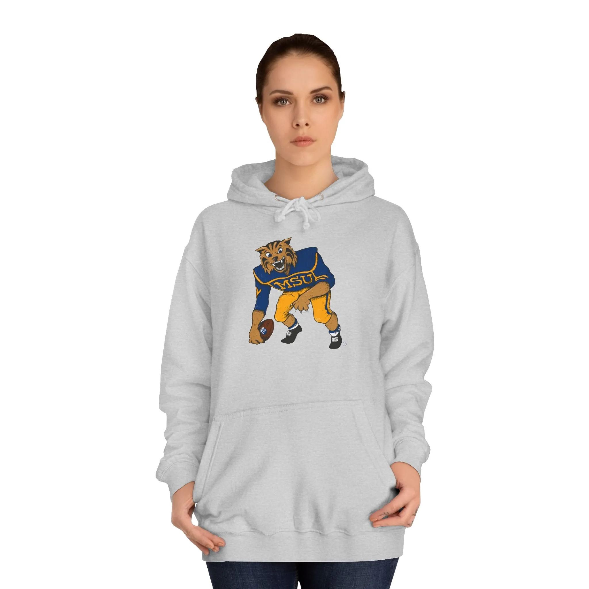 Clyde the Cat College Hoodie