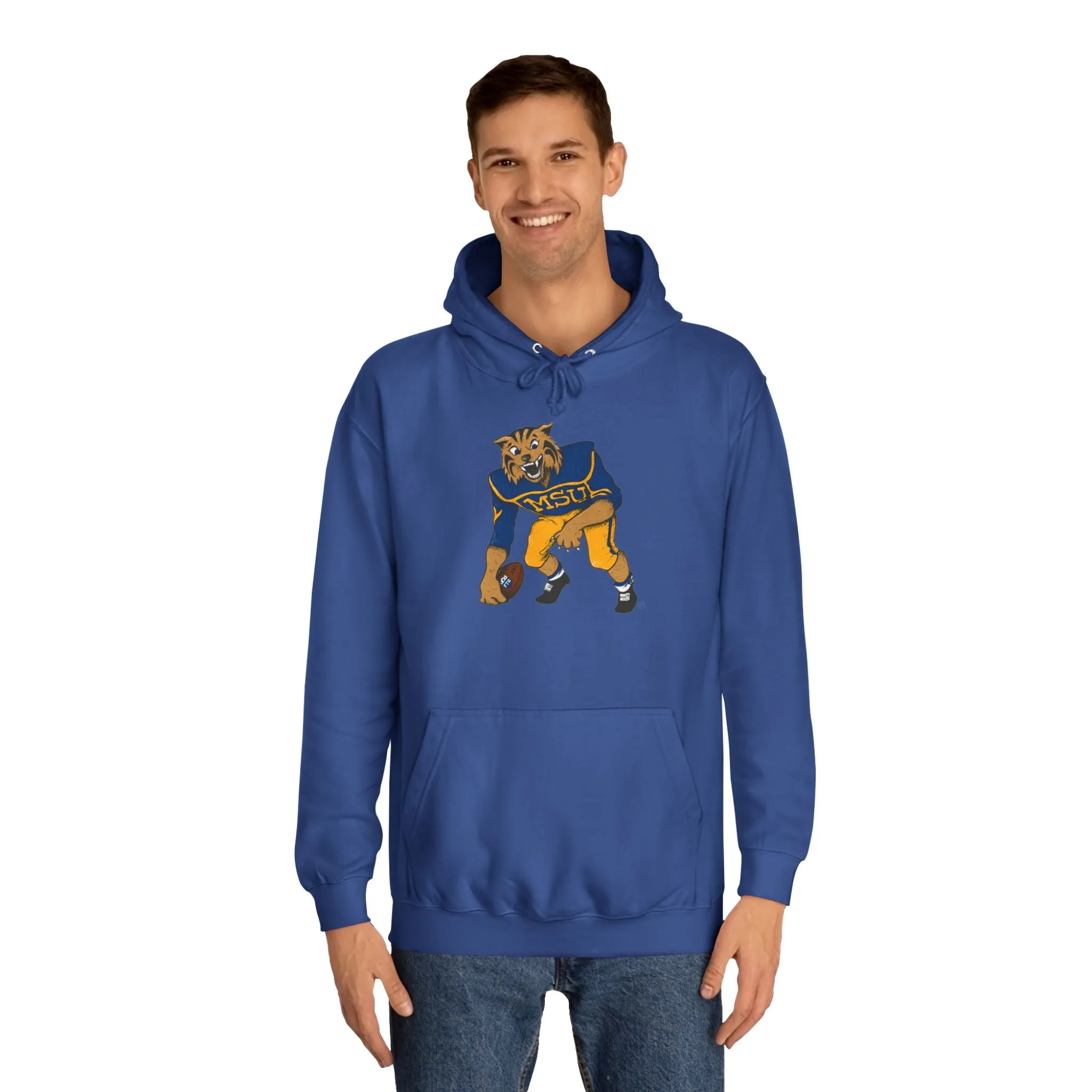 Clyde the Cat College Hoodie