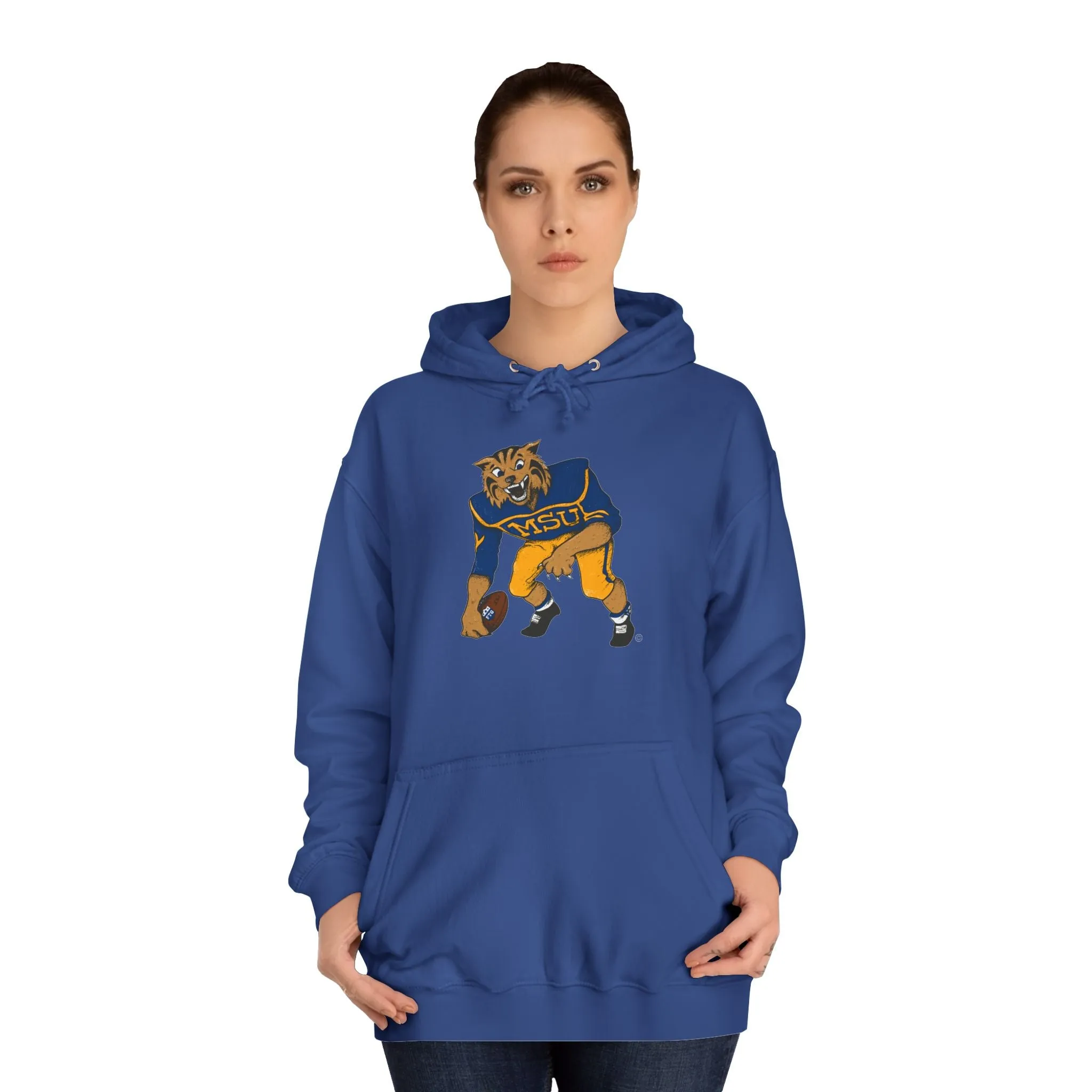 Clyde the Cat College Hoodie