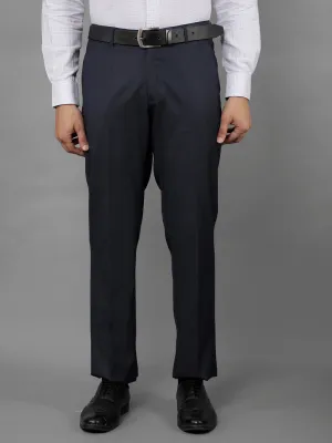 COBB MENS NAVY BLUE FORMAL TROUSERS