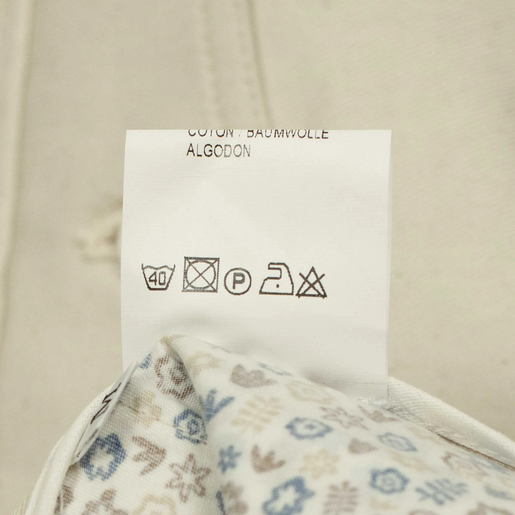 Comanche single-pleat trousers in natural light drill cotton