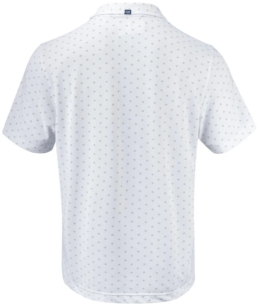 Cutter & Buck Virtue Printed Men's Polo Shirt | Breathable Activewear | 3 Colours | S-4XL
