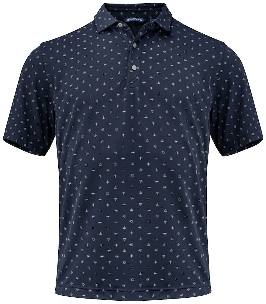 Cutter & Buck Virtue Printed Men's Polo Shirt | Breathable Activewear | 3 Colours | S-4XL