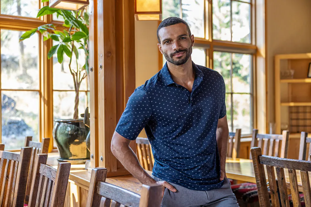 Cutter & Buck Virtue Printed Men's Polo Shirt | Breathable Activewear | 3 Colours | S-4XL