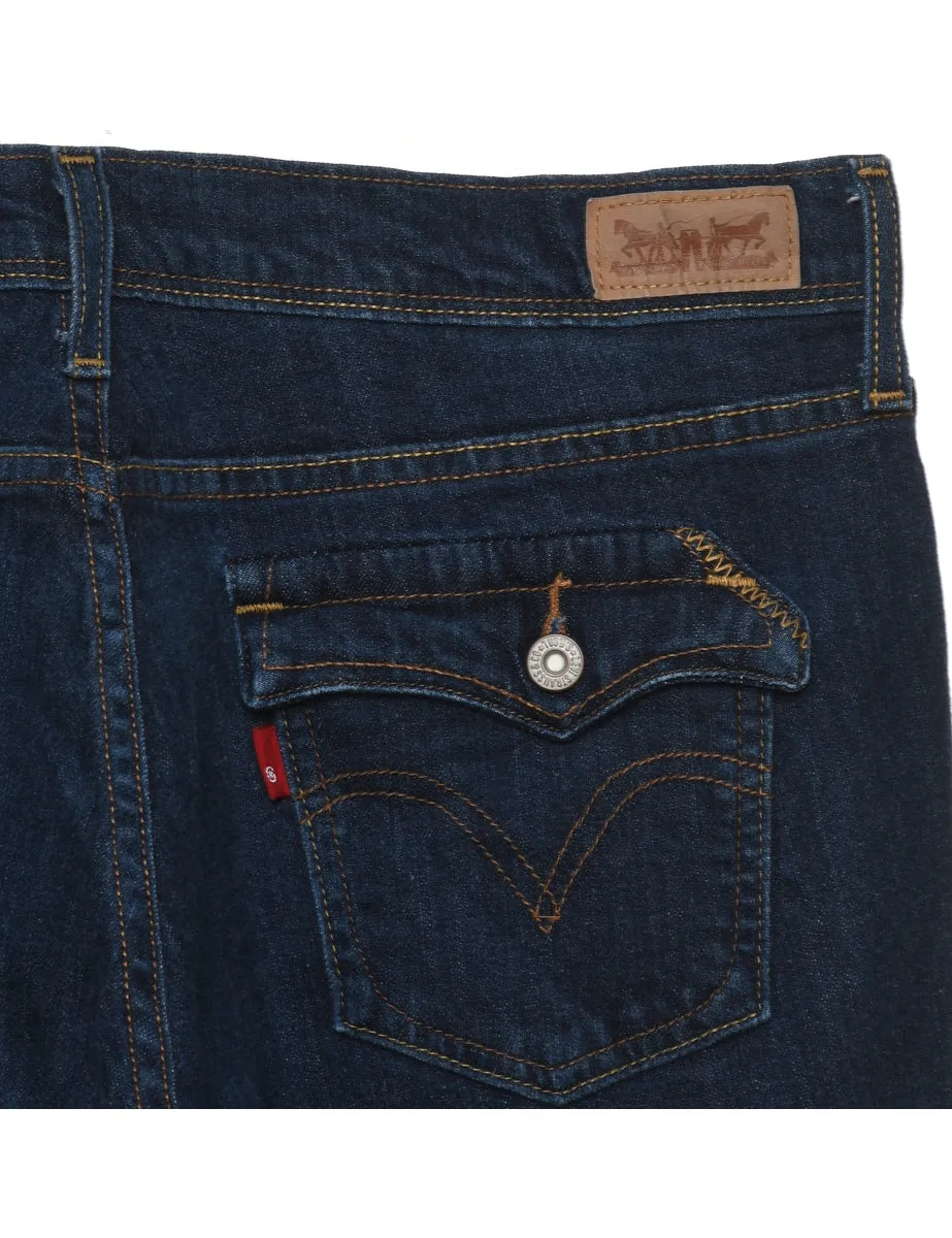 Dark Wash Boot Cut Classic Levi's Jeans - W32 L31