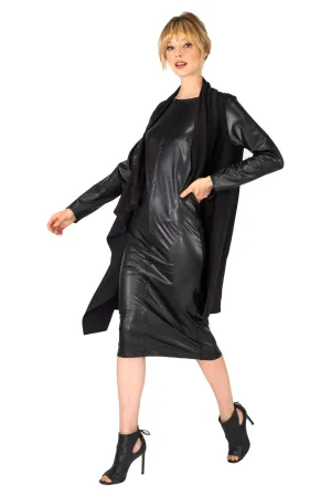 Double Layered Cardigan With Pockets
