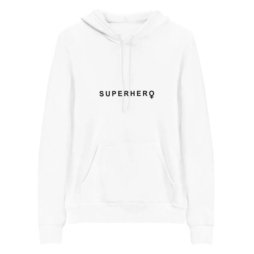 EVERYDAY FLEECE, COZY CHIC HOODIE - SUPERHERO (SHERO)