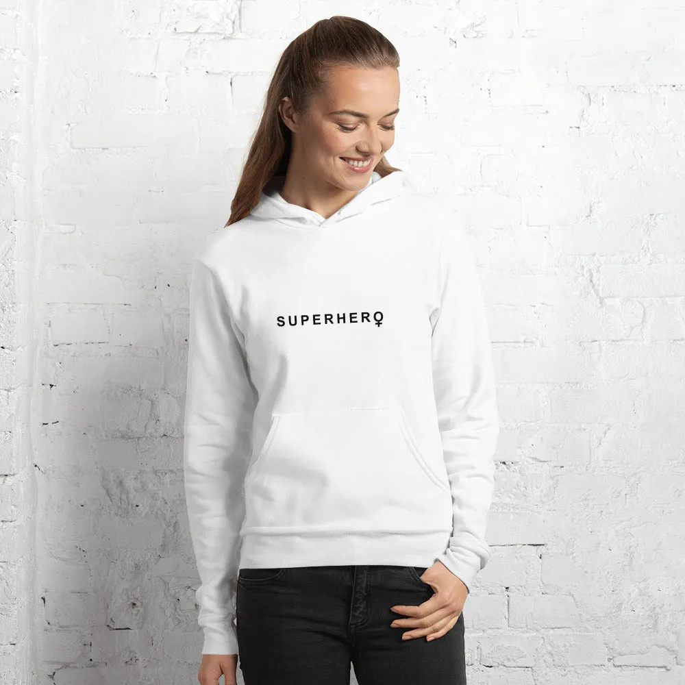 EVERYDAY FLEECE, COZY CHIC HOODIE - SUPERHERO (SHERO)