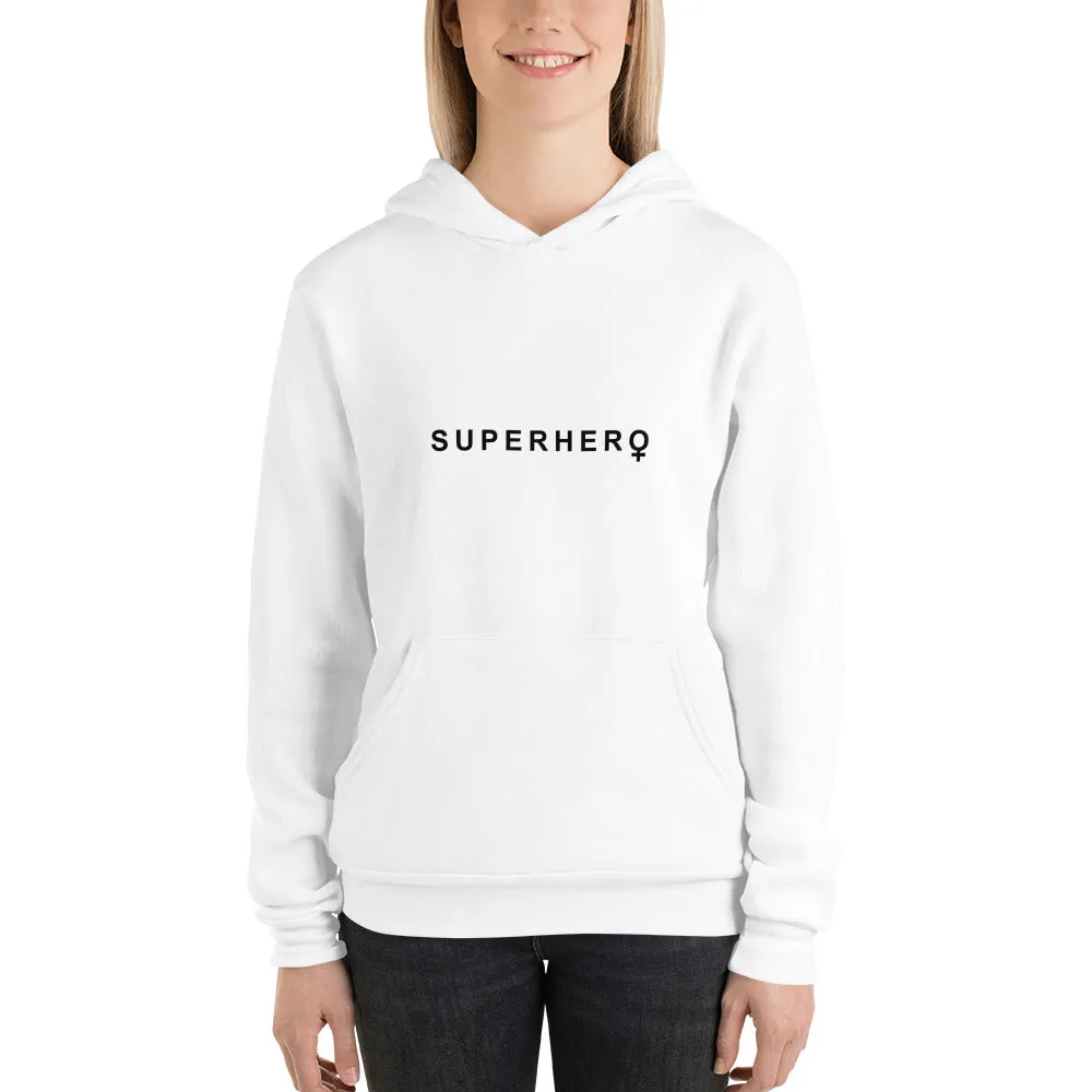EVERYDAY FLEECE, COZY CHIC HOODIE - SUPERHERO (SHERO)
