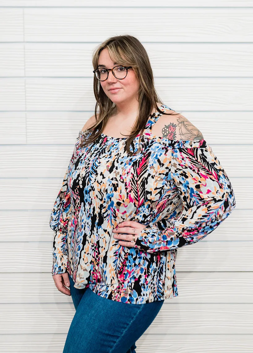 Final Sale: Twilight Twist Off-Shoulder Top
