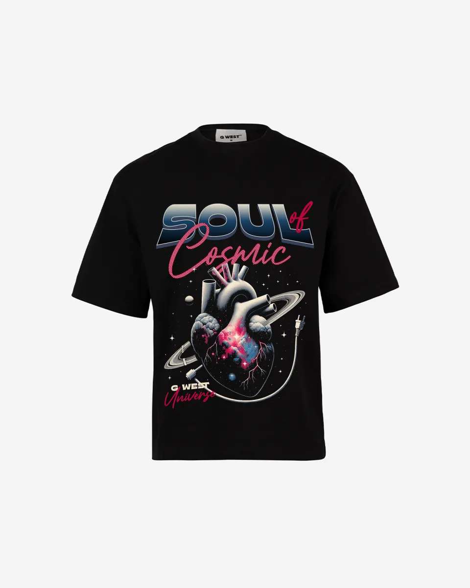 G-WEST SOUL OF COSMIC OVERSIZED TEE GWROJMT81