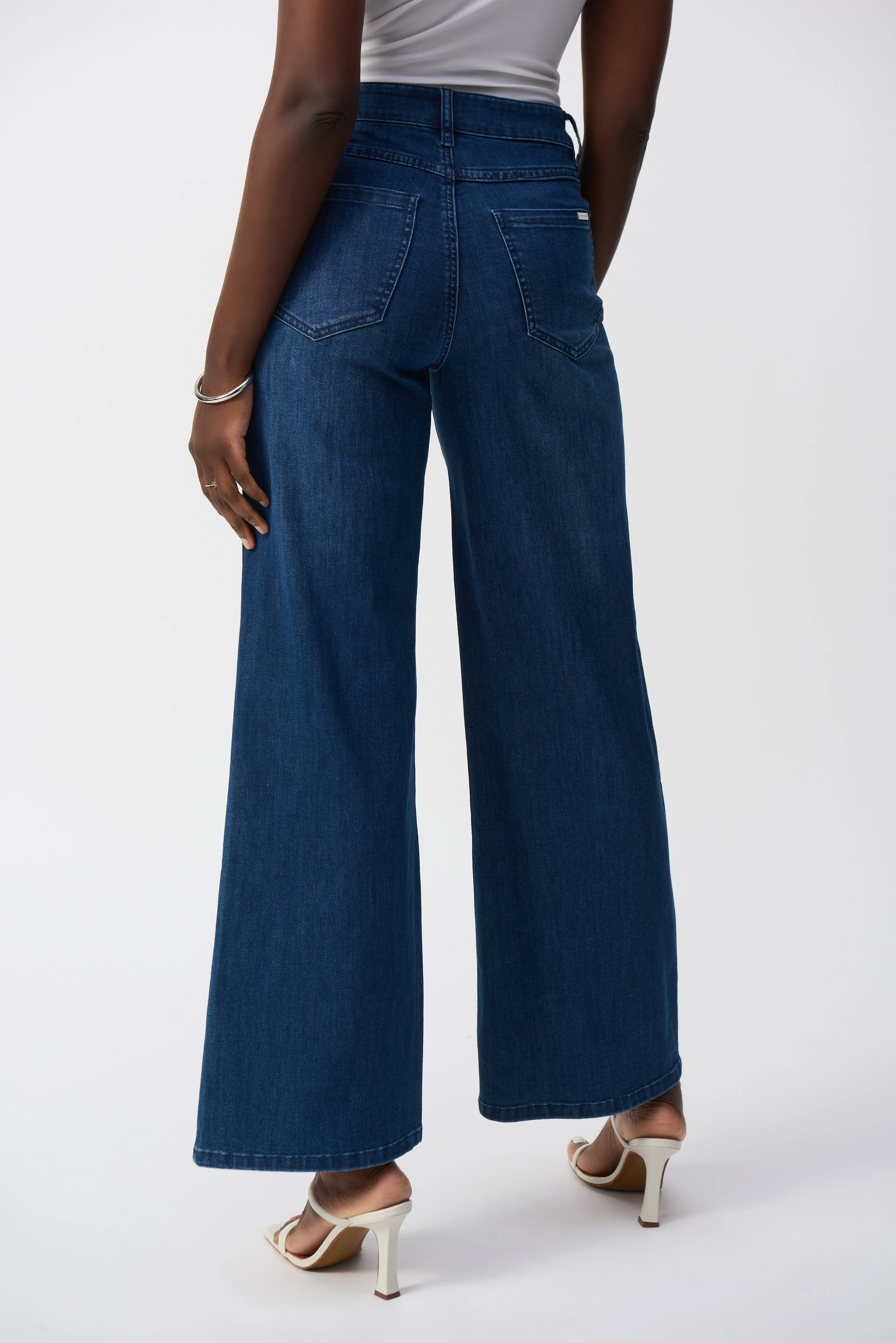 Goldie | Classic Wide-Leg Stretch Jeans