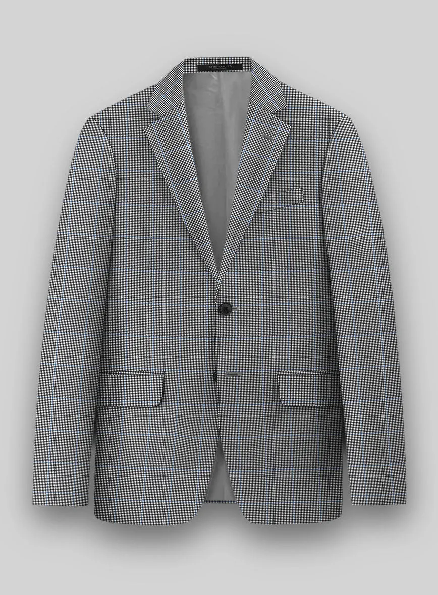 Hardy Minnis Houndstooth Check Wool Suit