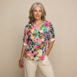 Heleina | Floral Vintage Blouse