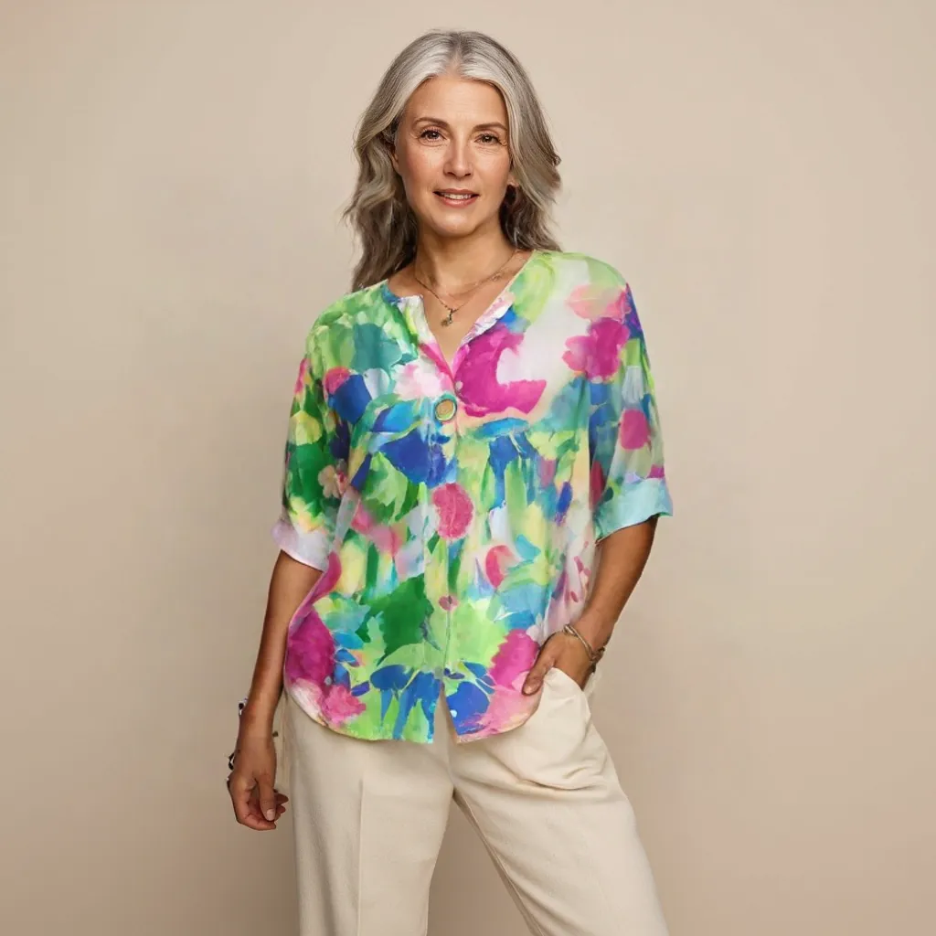 Heleina | Floral Vintage Blouse