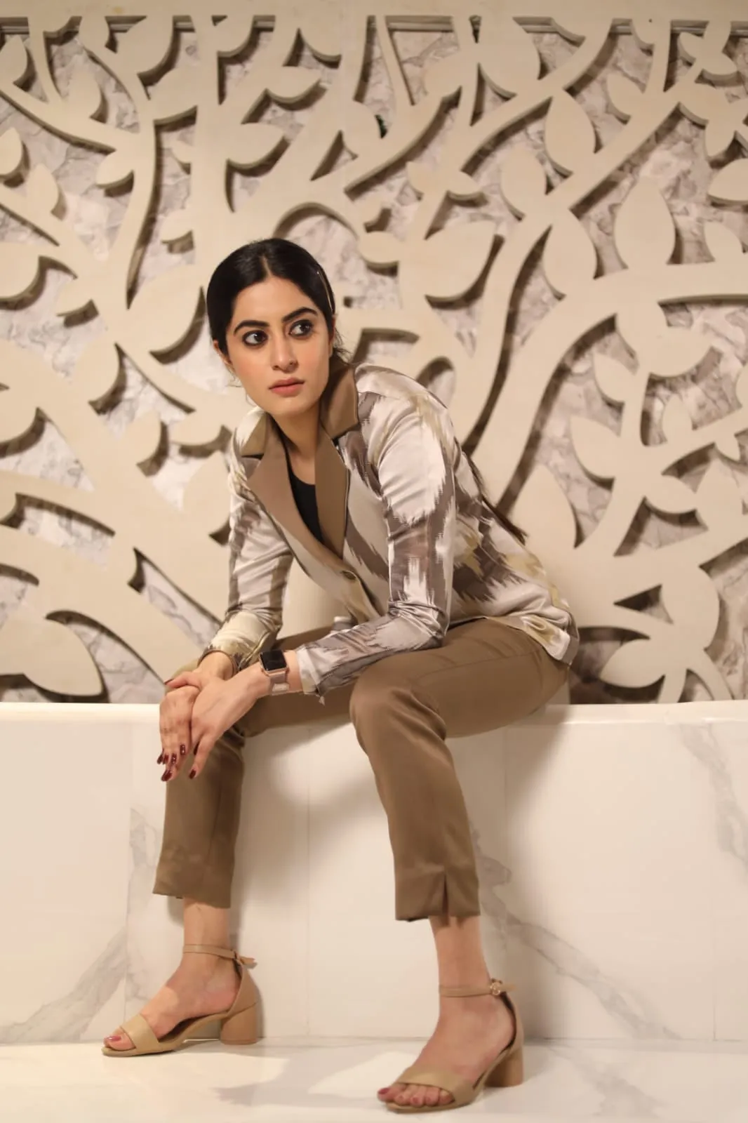 Jacquard Blazer Co-Ord Set