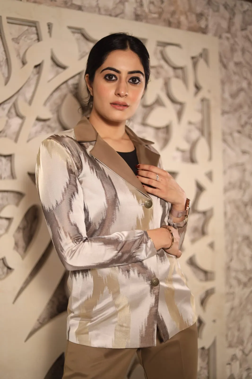 Jacquard Blazer Co-Ord Set