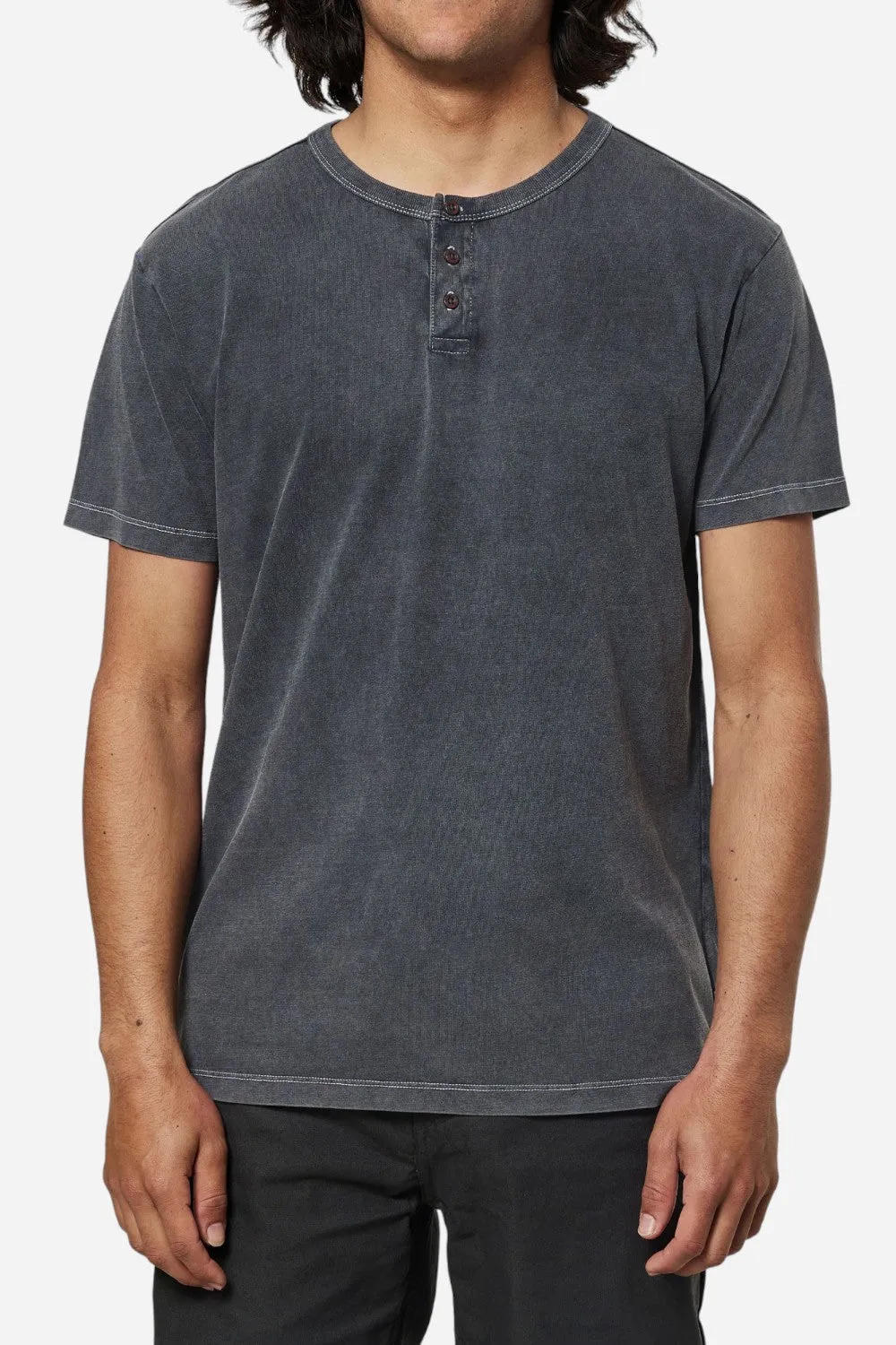 Katin Mesa Henley in Black Sand Wash