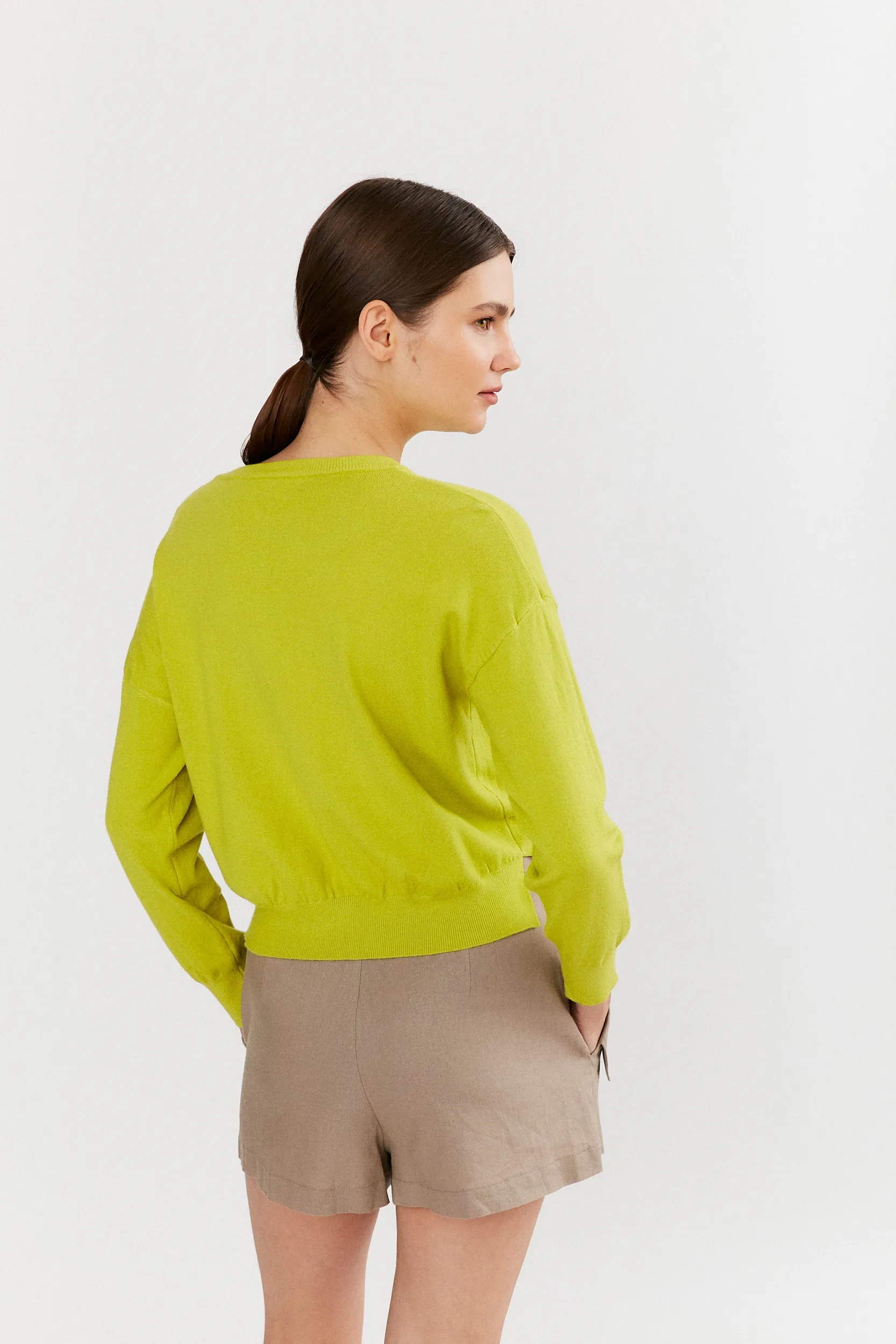 Lime Polly Sweater