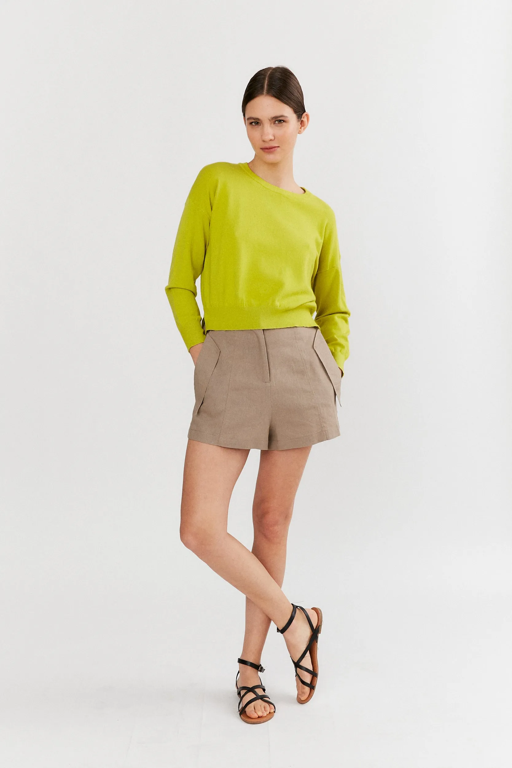 Lime Polly Sweater