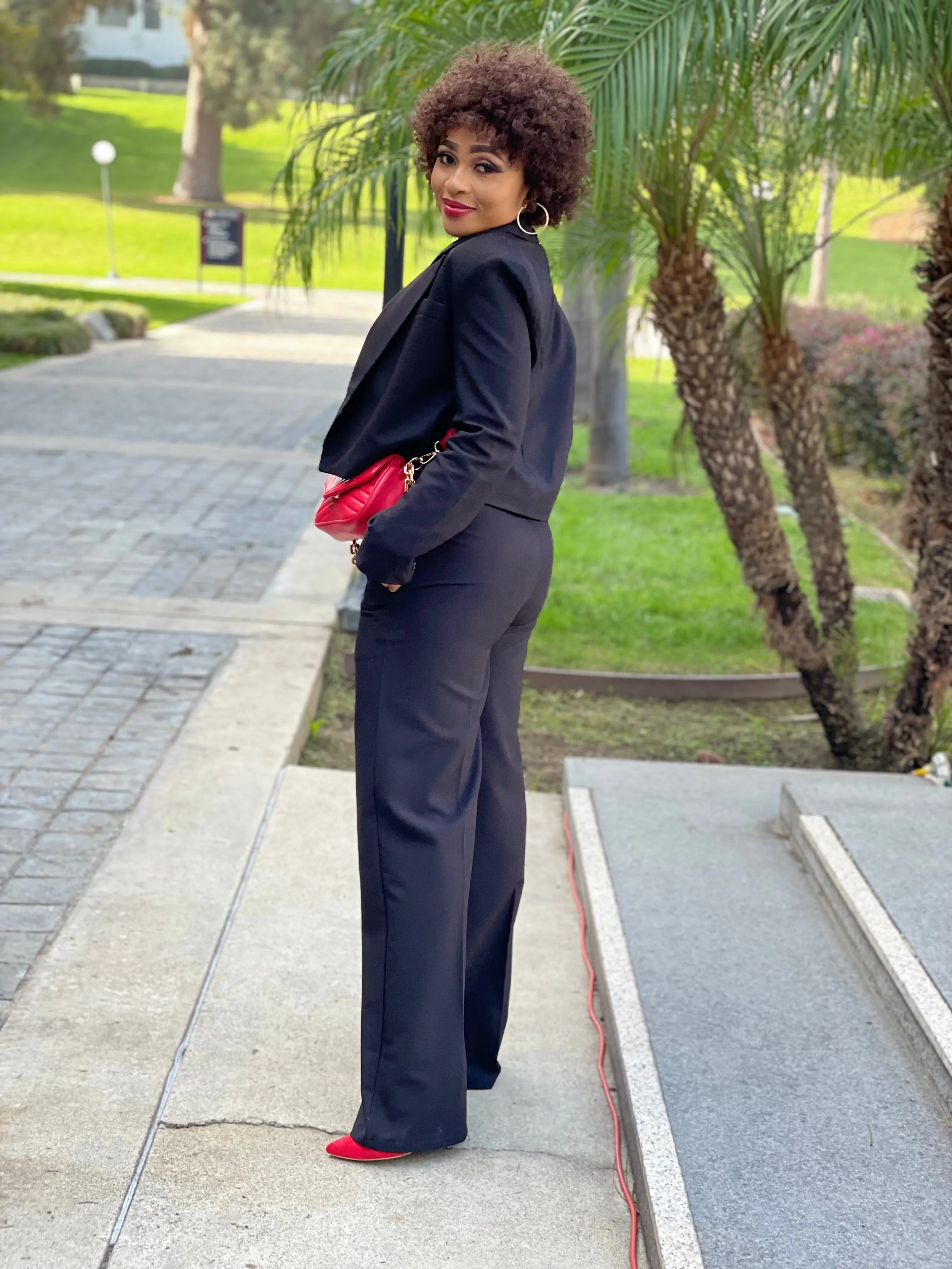 Luna wide leg tailored Pants