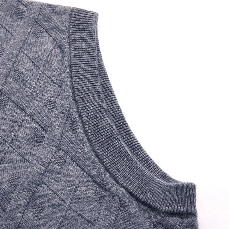 Men's Sweater / Fashion Sleeveless Jumpers