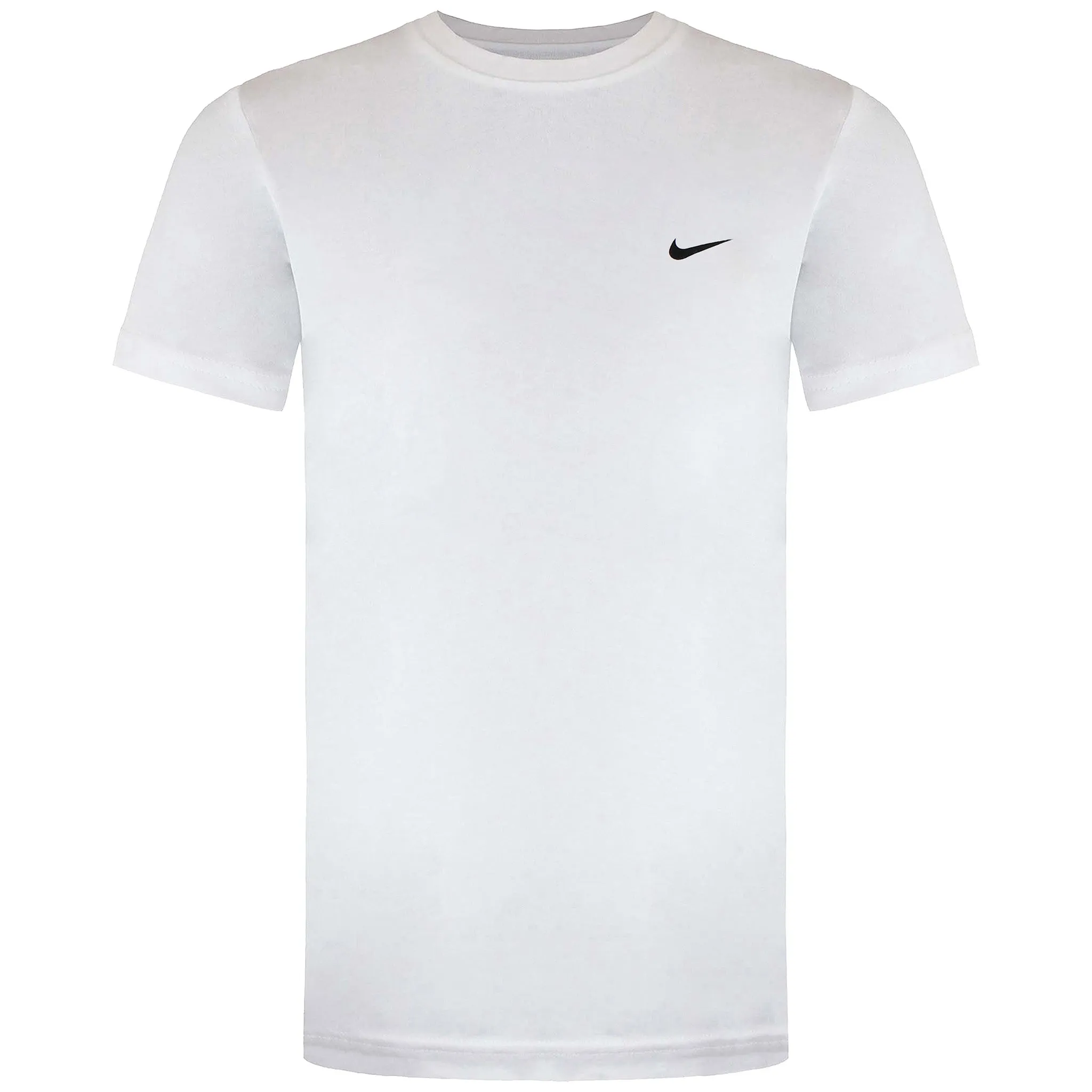 Nike Plain Mens White T-Shirt