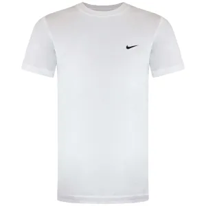 Nike Plain Mens White T-Shirt
