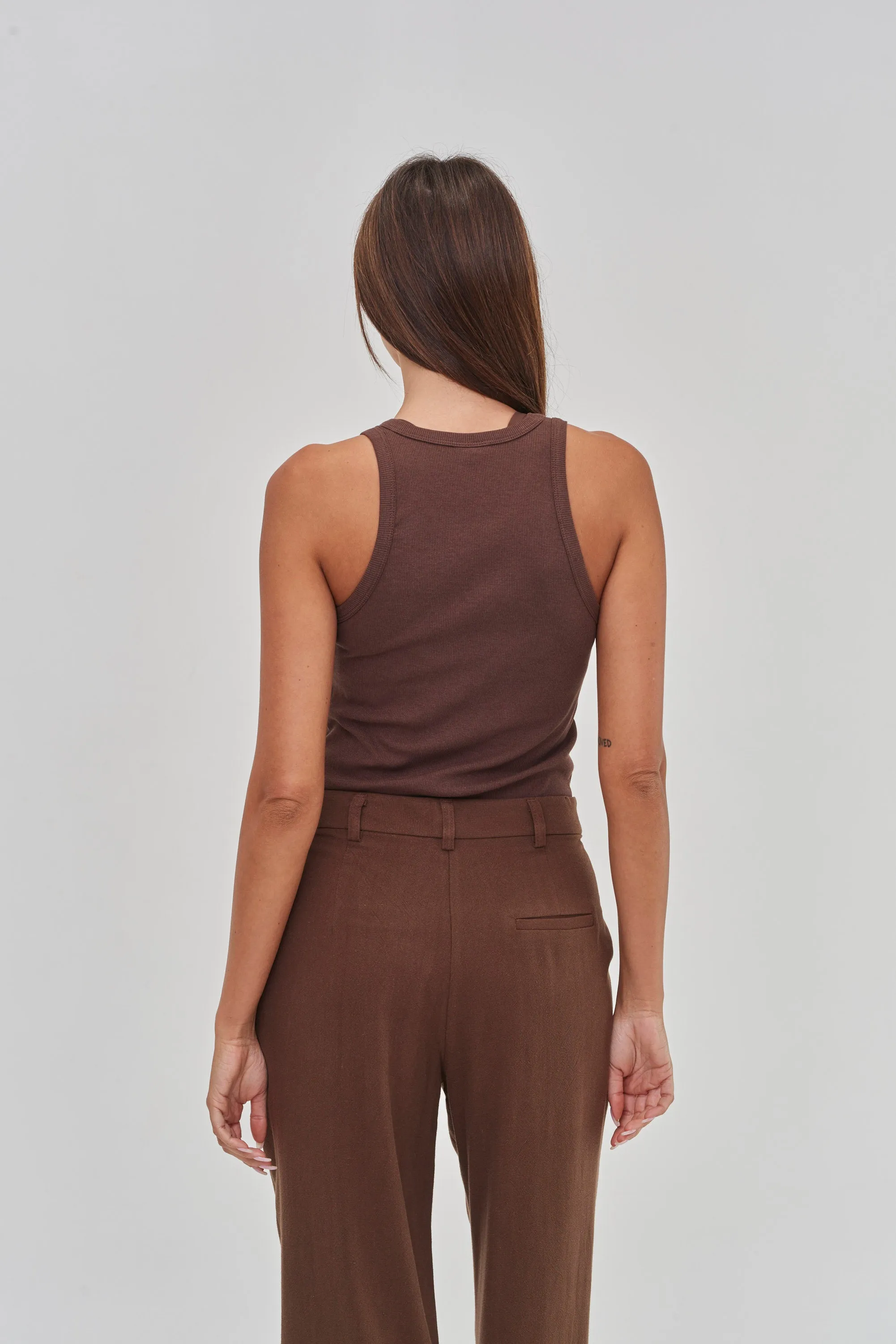 Noah Soft Pants Brown
