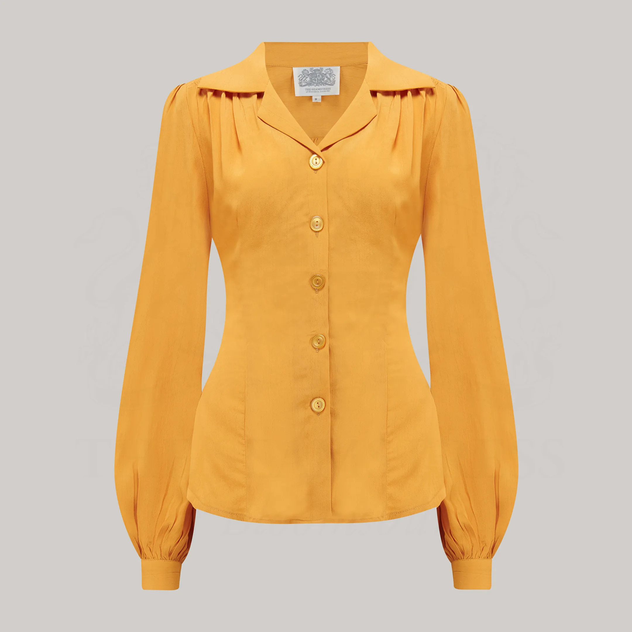 Poppy Blouse in Mustard
